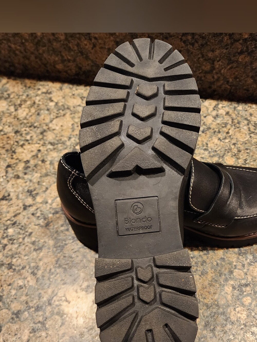 Blondo Dulce Black Penny Loafers, Size 7.5M - Picture 5 of 7